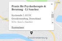 Bild der Praxisadresse bei Google Maps